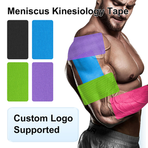 Cinta de Kinesiología Meniscus con Logotipo Personalizado, Parche <span class=keywords><strong>Muscular</strong></span> Impreso OEM, Vendaje Deportivo Impermeable, Empaque Personalizado - Product Image 1