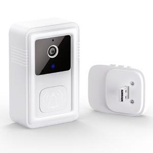 Sonnette intelligente visuelle - Interphone domestique intelligent sans fil WiFi haute définition - Système de sécurité intelligent - Product Image 1