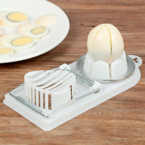 2025 nouveau créatif deux en un trancheuse à oeufs trancheuse japonaise fantaisie siècle multi-fonction oeuf trancheuse à oeufs en acier inoxydable - Product Image 5
