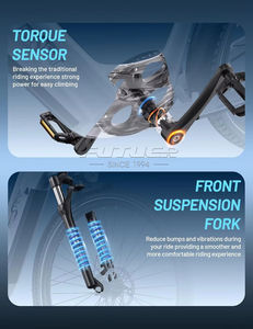 <span class=keywords><strong>Vélo</strong></span> de ville électrique ONESPORT 27,5 pouces 36V 22,5Ah 7 vitesses, autonomie 90 km, moteur roue arrière, stock UE - Product Image 3