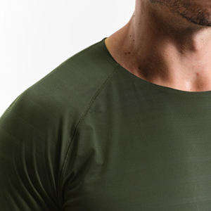 Camiseta Deportiva de Secado Rápido de Poliéster y Elastano para Hombre, Camiseta Deportiva para Gimnasio, Camiseta con Logotipo de Impresión Digital Personalizada para Hombre - Product Image 5