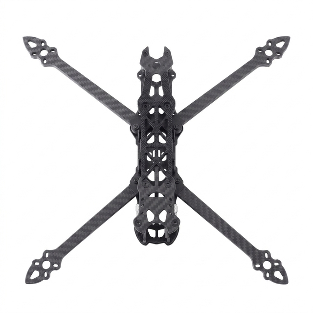 7 Inch H Type FPV Racing Drone Frame 3K Carbon Fiber 295mm Wheelbase Freestyle Quadcopter Frame DIY Assembly Kit