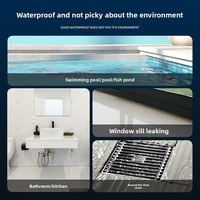 Peinture ignifuge, résistante aux alcalis et imperméable Xiu Shen pour salle de bain et balcon, film durcissant rigide, colle transparente pour joint de carrelage
