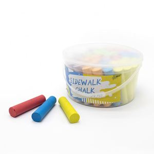 Gesso Creativo per Bambini <span class=keywords><strong>Elsa</strong></span>'s Jumbo, Gesso Colorato Non Tossico Senza Polvere per Esterni in Scatola - Product Image 2