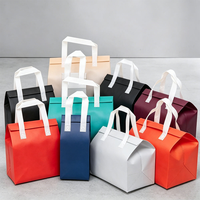 Sac de livraison isotherme écologique en non-tissé, étanche, auto-scellant, doublé aluminium, pour fruits frais et traiteur
