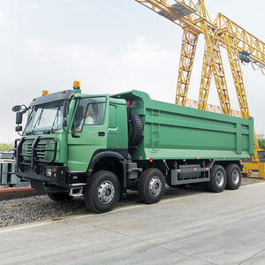 热卖2025 Sino卡车Howo 8*4 12轮400Hp 50/60吨矿用自卸车翻斗车，带保险杠U形箱 - Product Image 2