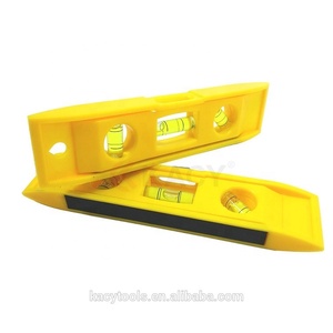 Saku Grosir 6 Inci 150Mm Magnetik Mini Spirit Level dengan Tiga Tingkat Gelembung - Product Image 2
