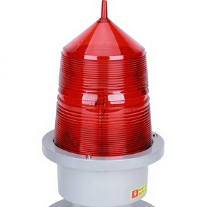 ไฟเตือนอากาศยาน GZ-155 LED ทนทาน ใช้งานได้จริง AC 220V สำหรับเสาไฟฟ้าในอุตสาหกรรมพลังงาน - Product Image 1