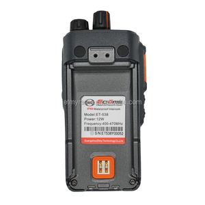 Radio portable UHF VHF longue portée, étanche IP68, PTT, talkie-walkie 10W ET-538 pour l'UE - Product Image 3