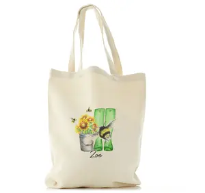 Yilin Superevan tote bag in tela di cotone di alta qualità con logo stampato personalizzato
