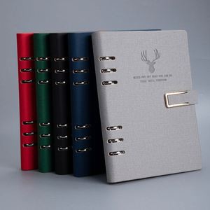 Cuaderno Personalizable de Papel Cuadrado A5, Tapa Dura con Impresión UV, Color Personalizado, Encuadernación en Espiral de Hojas Sueltas para Regalo - Product Image 2