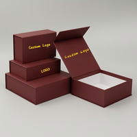 Boîte cadeau de luxe rigide pour parfum, personnalisée, faite à la main, couleur sur mesure, creuse, à fermeture magnétique, avec finition mate et doublure en éponge, vente en gros