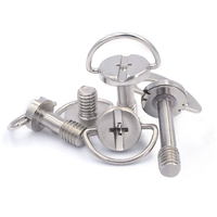 Groothandel Op Maat Roestvrij Staal M3 M5 1/4 Inch D Ring Duimschroef Voor Camera Statief