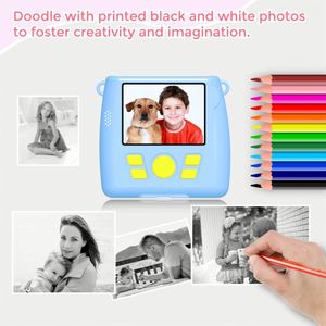 Appareil photo instantané pour enfants Q8 Mini double objectif Zoom optique 7,1x-16x Écran 2,4 pouces Capteur CMOS Mémoire intégrée 32 Go Rechargeable - Product Image 6