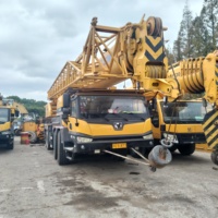 Grue de levage XCT80 d'origine de 2017 à faible coût pour camion, grue hydraulique pour camion de 80 tonnes