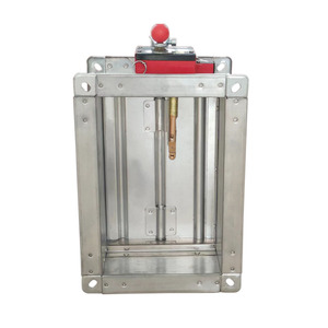 Amortisseur d'incendie électrique en acier inoxydable certifié 3C 70 ° C <span class=keywords><strong>Flexible</strong></span> pour les systèmes <span class=keywords><strong>de</strong></span> ventilation <span class=keywords><strong>de</strong></span> <span class=keywords><strong>fumée</strong></span> <span class=keywords><strong>de</strong></span> cuisine hospitalière à usage extérieur - Product Image 1