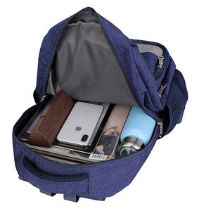 Unisex Rolling Backpack With Six Wheels School Trolley Suitcase for Teenagers Kids Students Wheeled Laptop Backpack for Travel - Product Image 5