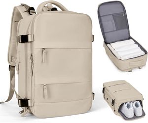 Sac à dos de voyage, sac à dos de voyage approuvé pour hommes femmes, sac de voyage d'affaires pour avions, pour ordinateur portable 15.6 - Product Image 1