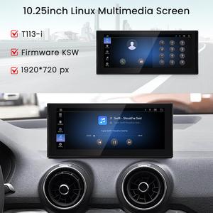 HFmidia 2026 ระบบลินุกซ์ใหม่ 10.25 นิ้ว หน้าจอ 12.3 นิ้ว สำหรับ Audi Q2 ปี 2015 2016 2017 2018 2019 2020 เครื่องเล่นวิดีโอในรถยนต์ CarPlay อัตโนมัติ - Product Image 5