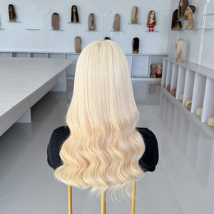 Peluca de Cabello Europeo Virgen con Línea de Cabello Natural, con Encaje Frontal sin Pegamento para Mujeres Blancas # 60 - Product Image 3