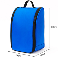 Sac de rangement pour chaussures en tissu Oxford, double compartiment, grande capacité, moderne et très vendu, idéal pour les voyages en extérieur