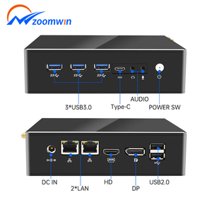 มินิพีซี ZOOMWIN I7 1360P I5 1340P รุ่นที่ 13 รองรับจอภาพ 4K/8K WiFi DDR5 NVME Storage X86 พกพาสะดวก ZW002-G มินิพีซี ZW002-G - Product Image 5