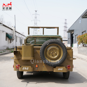 <span class=keywords><strong>Coche</strong></span> Eléctrico Retro Inspirado en el Icono de la Segunda Guerra Mundial, Willy, Vehículo Militar, Apto para Conducir, Aplicaciones de Estudio Cinematográfico y Colección - Product Image 6