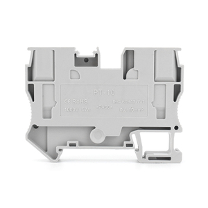 Pt 10 10mm ² 1000V 7A đẩy trong mùa xuân Din Rail khối thiết bị đầu cuối - Product Image 2