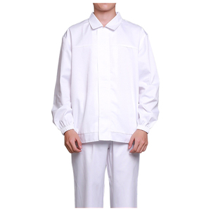 Ropa <span class=keywords><strong>de</strong></span> <span class=keywords><strong>Trabajo</strong></span> <span class=keywords><strong>de</strong></span> Alta Calidad para la Industria Alimentaria, Bata Antipolvo con Cuello, Traje <span class=keywords><strong>de</strong></span> <span class=keywords><strong>Trabajo</strong></span> Personalizable <span class=keywords><strong>de</strong></span> Fábrica, Libre <span class=keywords><strong>de</strong></span> Pelusas - Product Image 2