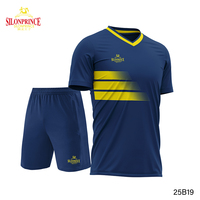 Maillot de football Haisay en gros, séchage rapide, OEM, haute qualité, 100 % polyester, vêtements de sport pour hommes, maillot de football sublimé à manches courtes