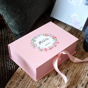 Hot <b>Sale</b> Customized Ambience Packaging <b>Boxes</b> Flap Gift <b>Boxes</b> with Folding Magnetic Mailing Feather Design Paper Gift Surprise - Product Image 2