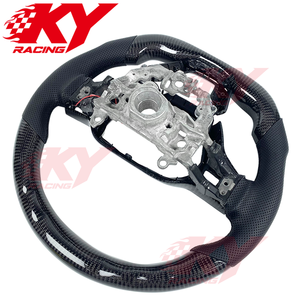 Volant de voiture en fibre de carbone avec écran LED pour Honda Accord Sport Civic 11e génération Touring Hatchback CRV EX Acura Integra Type S - Product Image 3