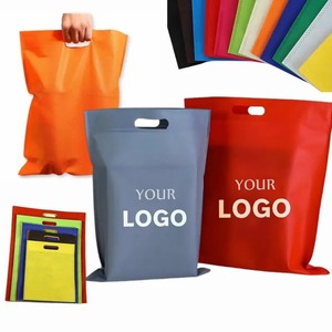 Bolsa Ecológica de Tela No Tejida con Corte en D, Logotipo Personalizado, Reutilizable, Ligera, para Compras, Regalos Promocionales, Venta al por Mayor y Menor - Product Image 1
