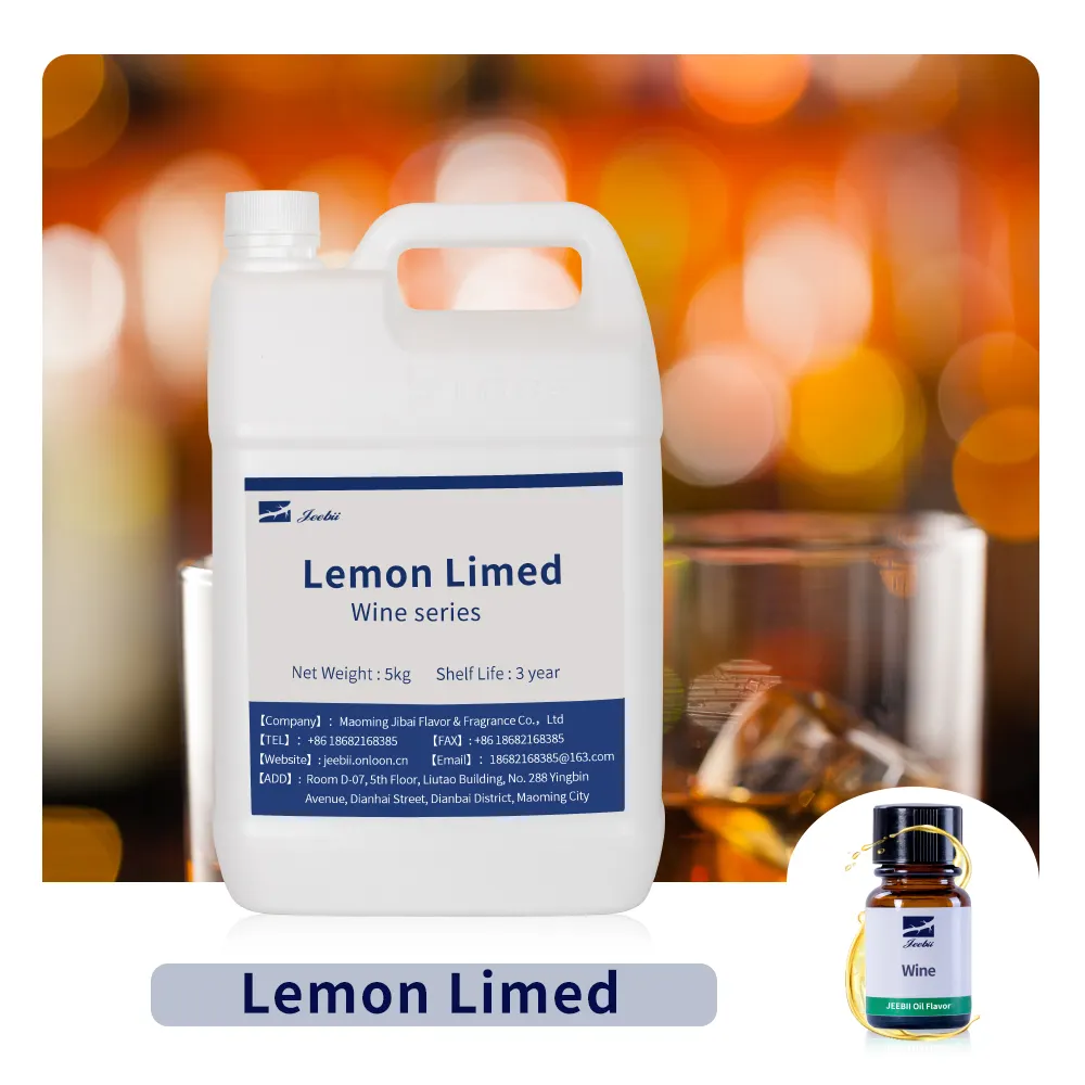 Rasa Lemon Limed dapat disesuaikan rasa cair untuk makanan anggur minuman dukungan ekstraksi tanaman untuk makanan & minuman parfum