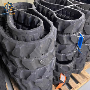 Cadenas de Excavadora de Alta Calidad, Piezas de Repuesto de Goma para Tren de Rodaje 300x52.5x74 250x72x44 230x48x68 - Product Image 3