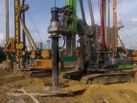 Foreuse rotative de haute précision ZR360U avec surveillance intelligente des conditions pour les travaux de pieutage de ponts et de bâtiments de grande hauteur