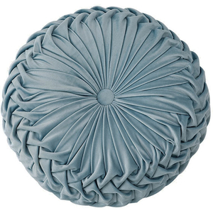 Coussin de sol en velours orange 100% polyester pour la décoration de la maison, chaise, canapé, lit, voiture - <span class=keywords><strong>Prix</strong></span> d'usine, plissé, antistatique, anti-acariens - Product Image 5