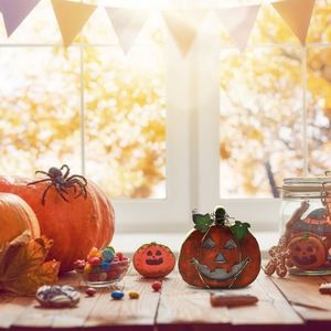 Linternas de Calabaza de Madera al por Mayor para Decoración de Halloween, Diseño Creativo para Decoración de Fantasmas y Cementerios, Dropshipping - Product Image 3