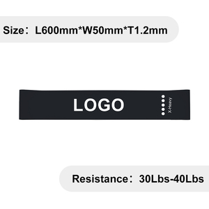 Exercise Resistance Loop <b>Band</b> Set of 5, Elastic Fitness <b>Bands</b> for Yoga & Pilates, Latex <b>Workout</b> <b>Bands</b> with Carry Bag, Home Gym - Product Image 6