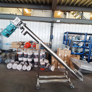 Hot selling fully automatic stainless steel spiral feeding machine, grain flour pellet conveyor - Product Image 6