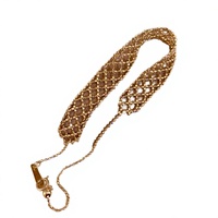 Bracelet élégant pour homme, breloque en or massif 18 carats, largeur 7,7 mm, perles en dentelle, cadeau exquis