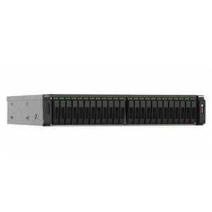Serveur de stockage NAS tout flash NVMe 2U 24 baies avec deux ports SFP28 25GbE TS-h2477AXU-RP-R7-32G, conception en rack, compatible avec les racks standard 2U - Product Image 2