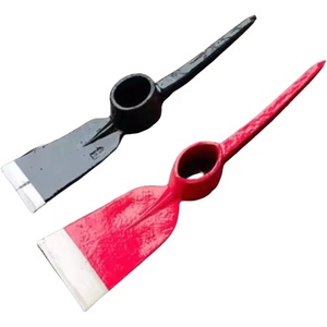 Pioche de 1,5 kg, 1,8 kg, 2 kg, petite pioche à essence en acier noir avec manche, prix fabricant P406 - Product Image 2