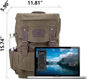 Free Sample Hot Selling Fashion Waterproof Durable School Roll Top Rucksack <b>Bags</b> Business <b>Anti</b> <b>Theft</b> Travel Rolltop Backpack - Product Image 3
