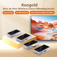 Dongle Inalámbrico Inteligente para TV, Full HD, Transmisor Wi-Fi de Doble Banda con Miracast, DLNA, Airplay, Mirror App, YouTube, TikTok, Superventas