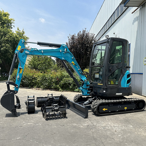 FREE SHIPPING 3.5 Ton <strong>Mini</strong> Excavator Minibagger Kubota Engine Digger Excavator <strong>Mini</strong> Pelle Chinese Cheap Small Excavator Machine - Product Image 2