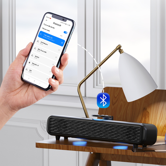 Wireless Bluetooth Speaker Multifunction Speaker for Home Theater Party With LED Lights FM Radio