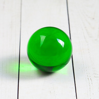 Honneur de cristal 30MM boule de cristal clair boule de verre décorative ornements Feng Shui Globe Miniature cadeaux décoration de la maison