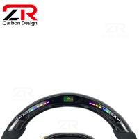 Volant en fibre de carbone forgée avec affichage LED du régime moteur pour BMW G01 G02 G05 G20 G30 G80 G10 G11 G15 G16 G87 M3 M4 G32 G34 G36