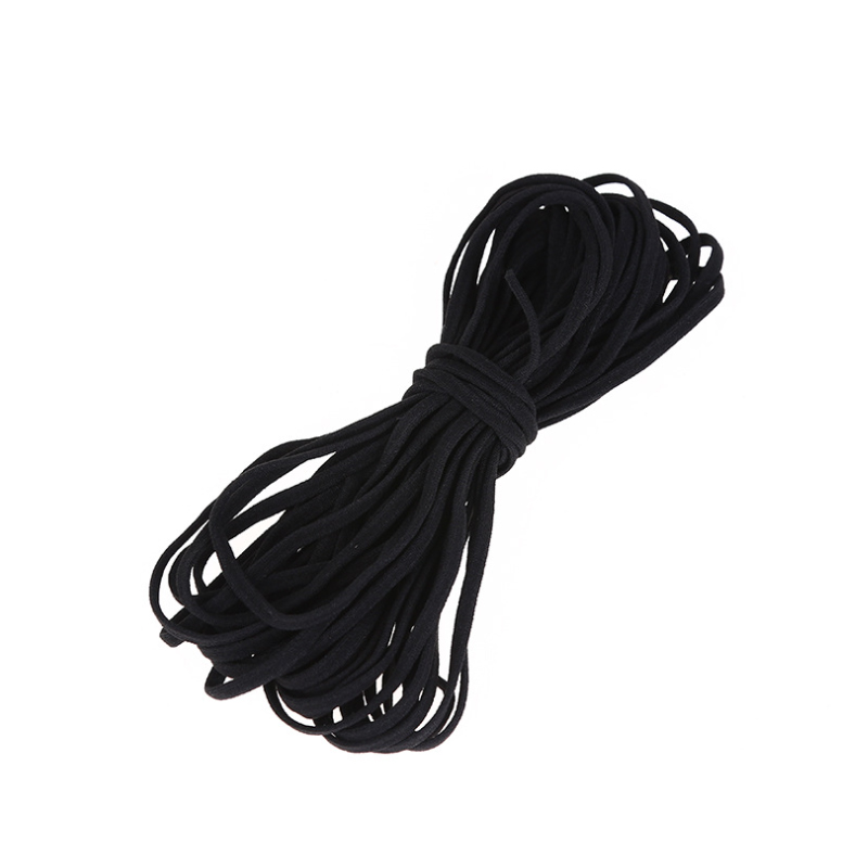 Черные нейлоновые ремни для ушей